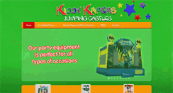 Desktop Screenshot of kiddykapers.com.au